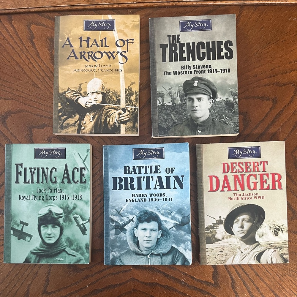 My Story kids books | set of 5 historical war fiction books